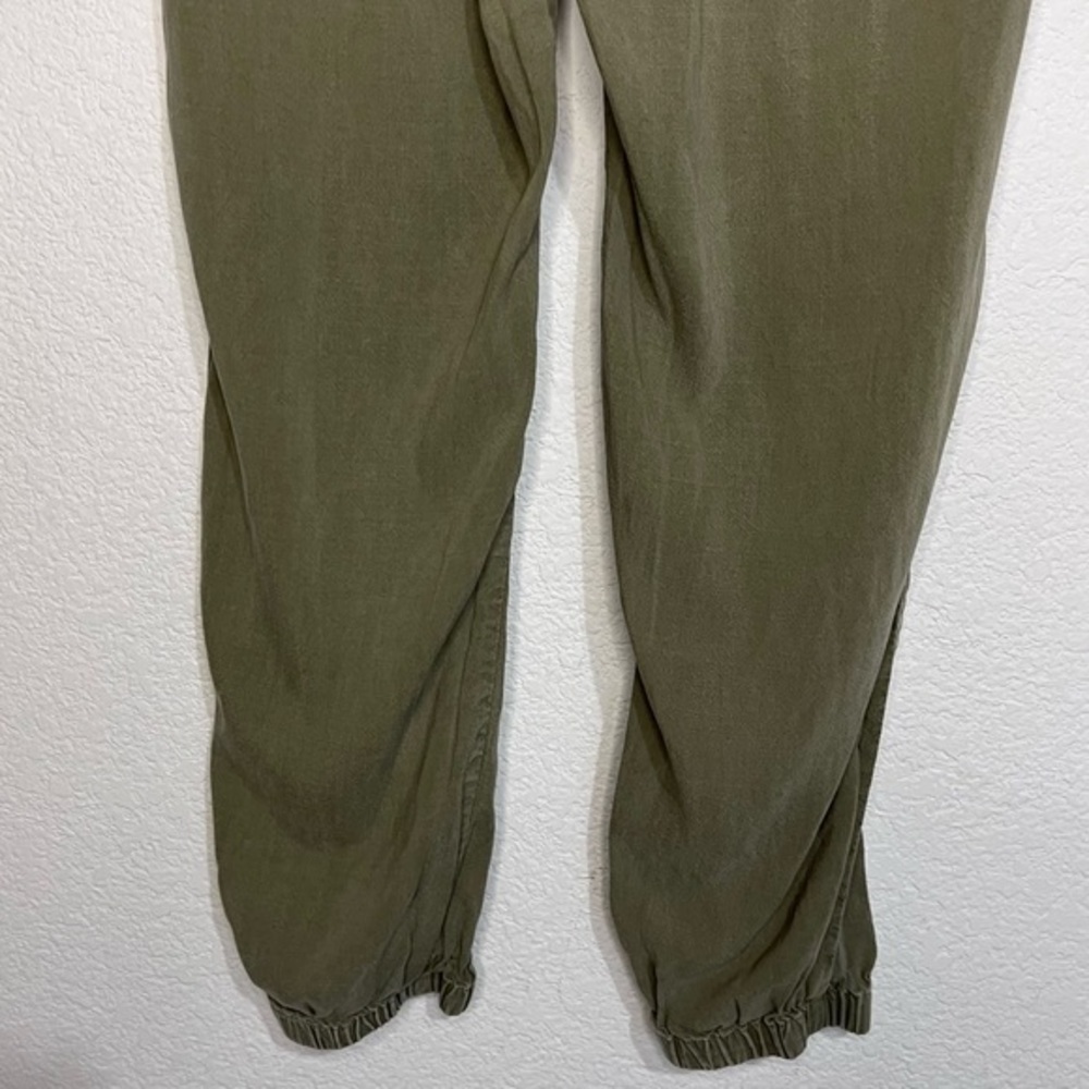 Anthropologie Cloth & Stone Olive Khaki Green Drawstring Everyday Jogger Pant XS - Picture 8 of 11
